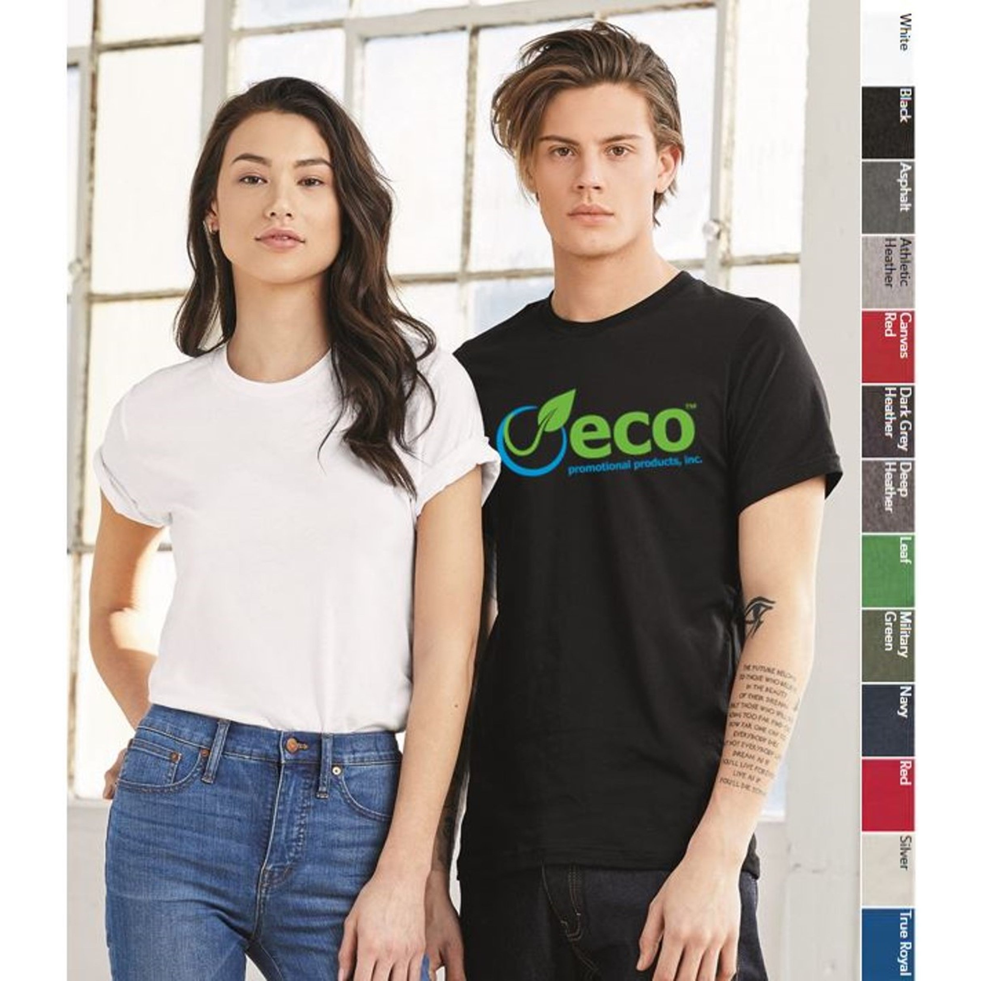 USA Made Unisex T-Shirt Sustainable Logoed 