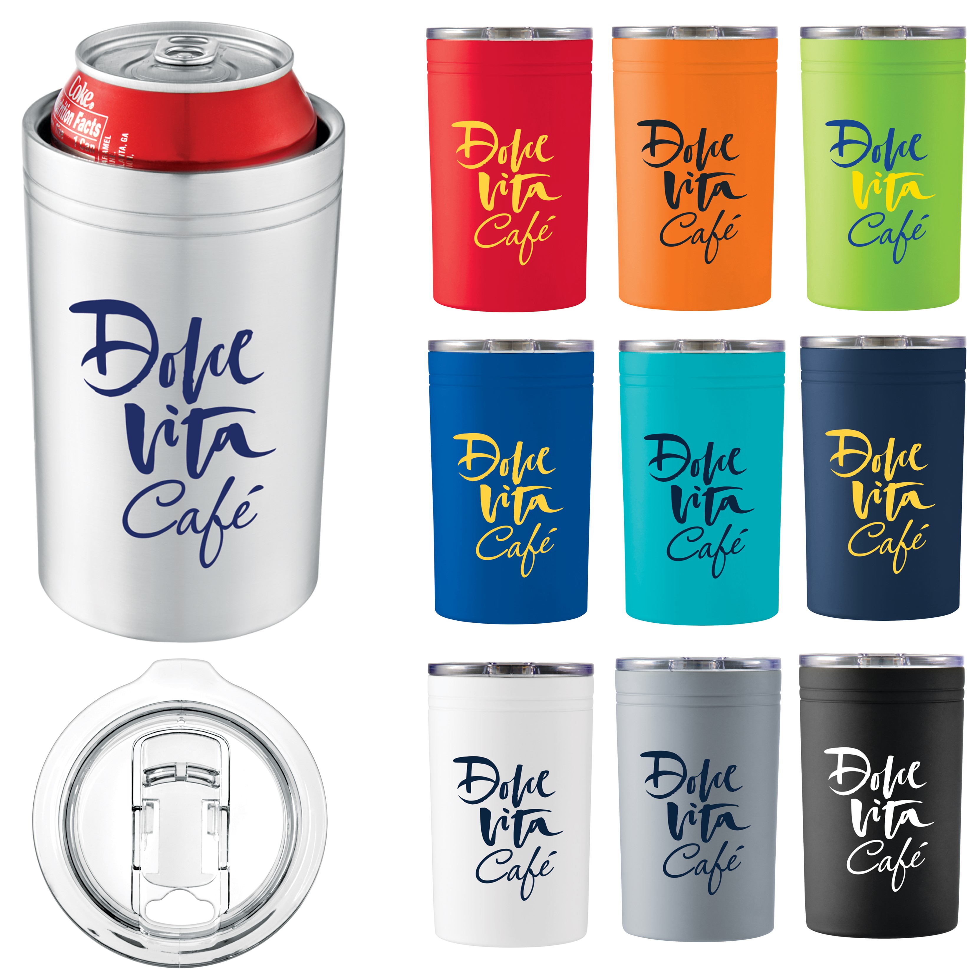2-in-1 Insulated Can Cooler and Tumbler | 11 oz