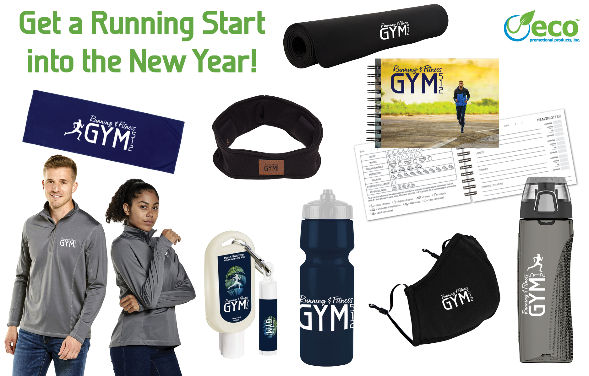 Get Healthy in 2021 with Branded Health and Wellness Promotional Products