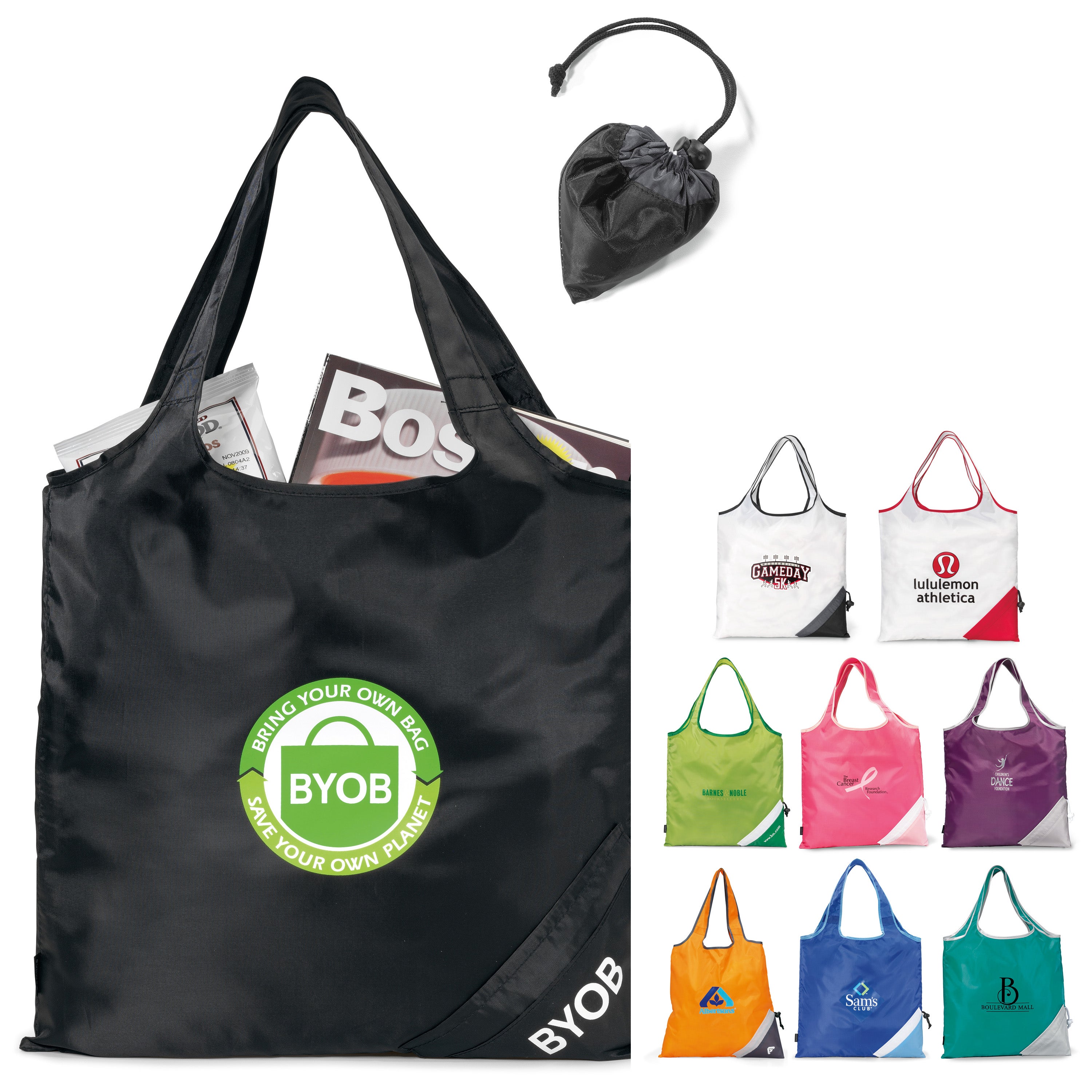 Foldaway Shopping Bags | Reusable