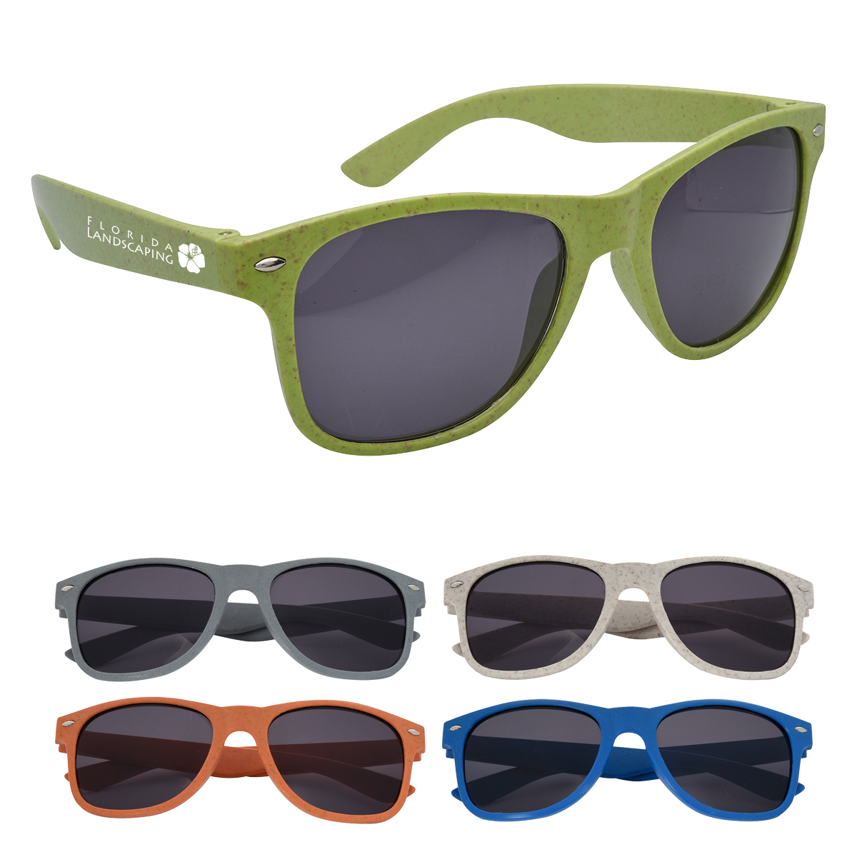 Plant Fiber Sunglasses Promotional Sunglasses Custom Sunglasses