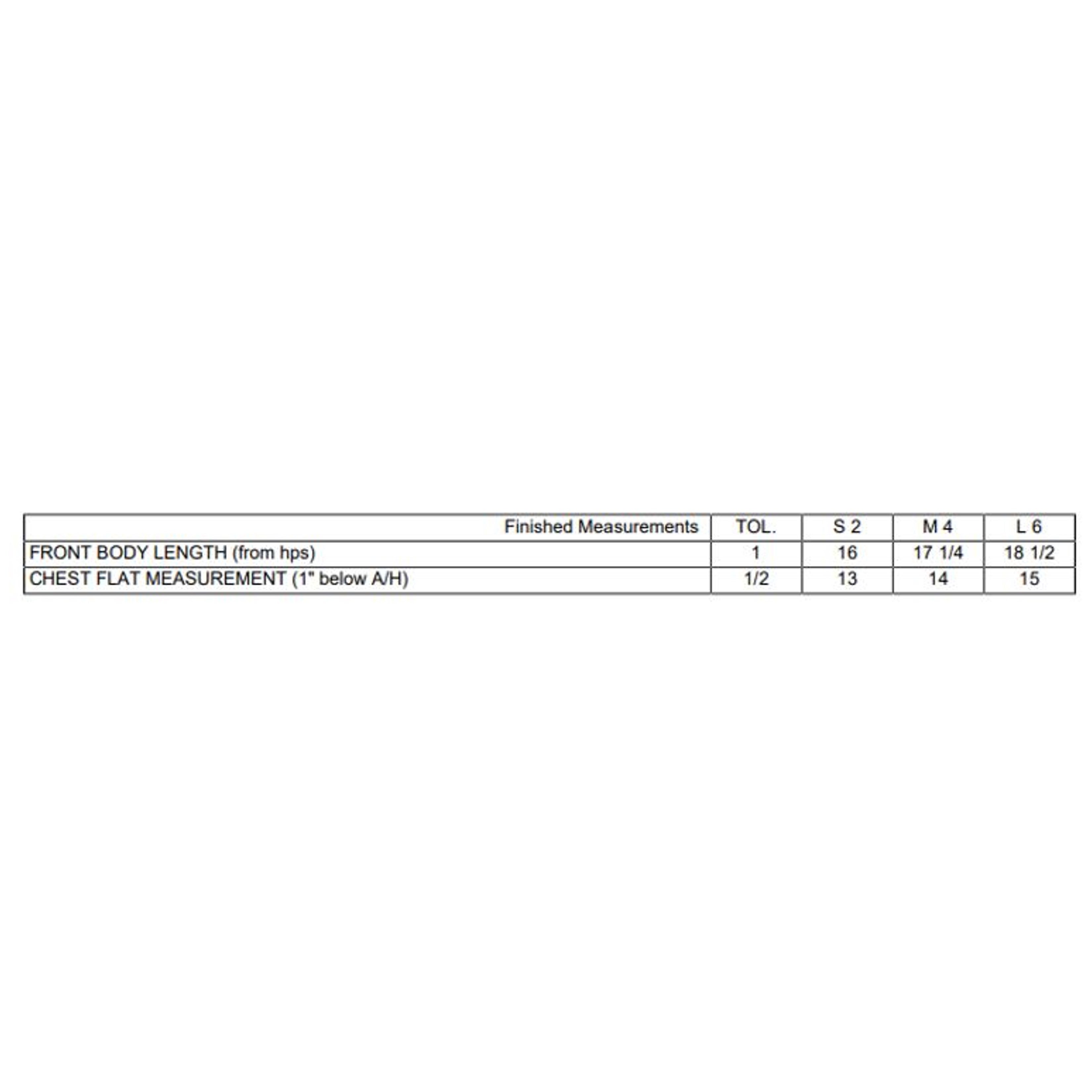 Specifications for fullzip toddler hoodie USA made