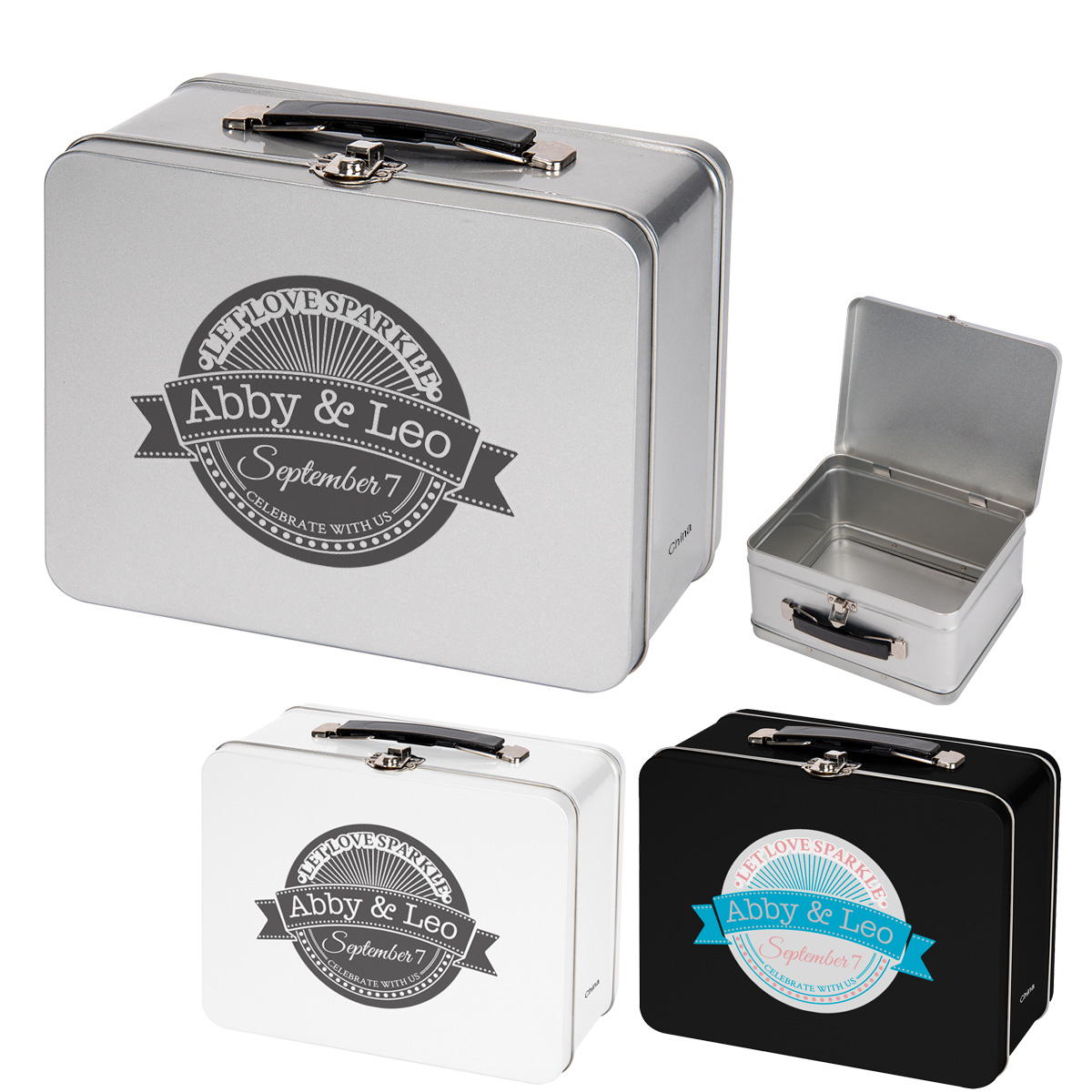 Retro Tin Lunch Box | Reusable