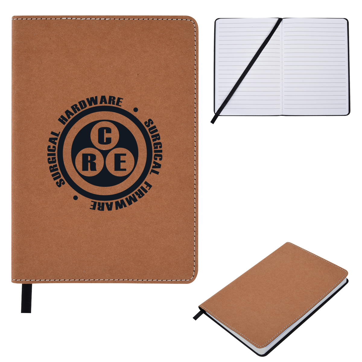 Kraft Paper Journal  Recycled  5x7 Custom Recycled Notebooks
