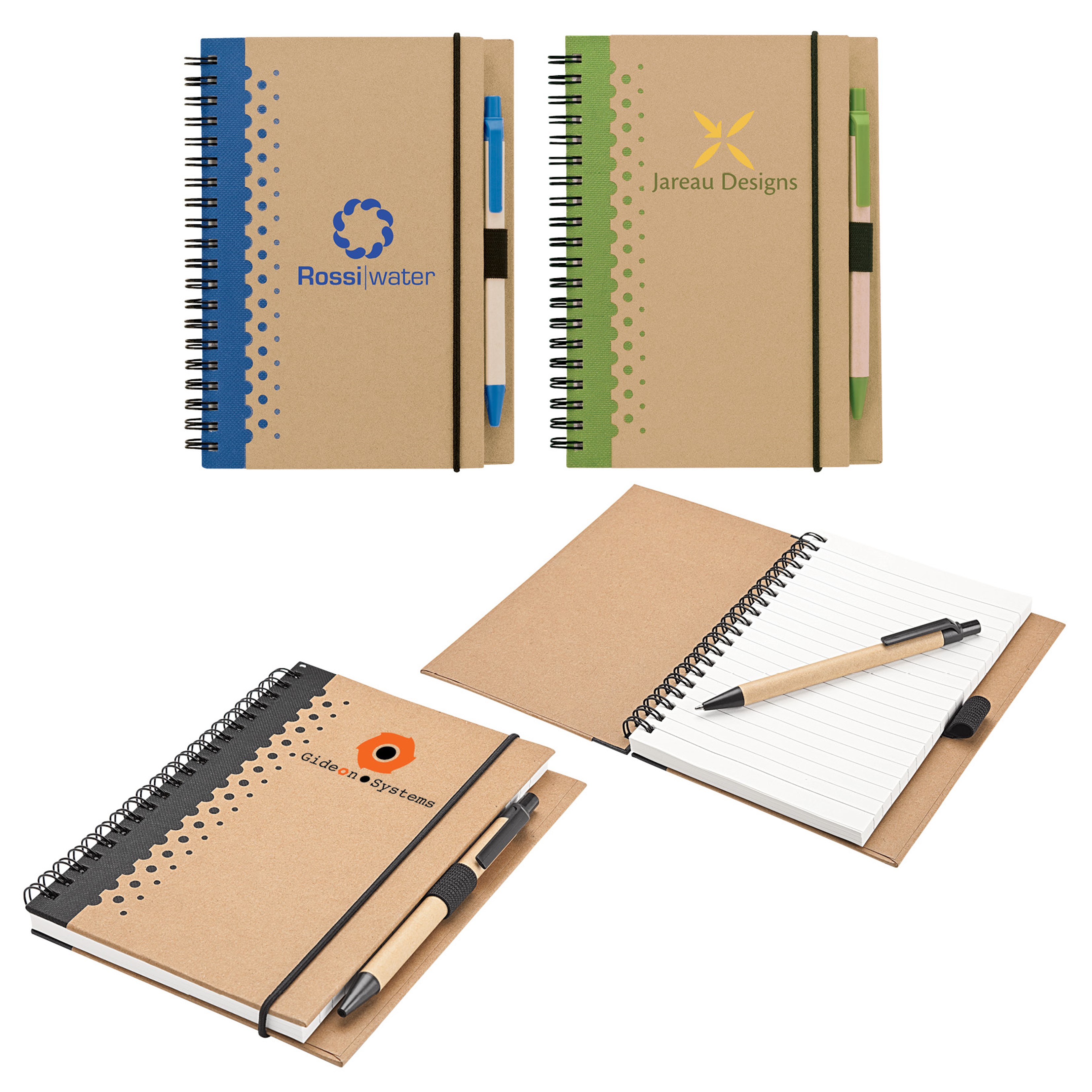 Personalized Notebook & Pen | Recycled | 5x7