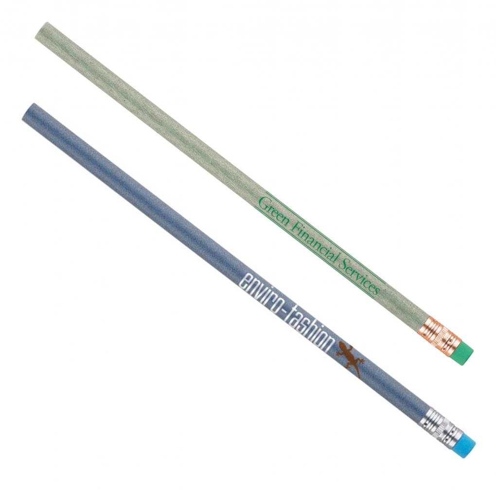 America Recycles Day Personalized Pencils | Recycled Denim or Currency | USA Made