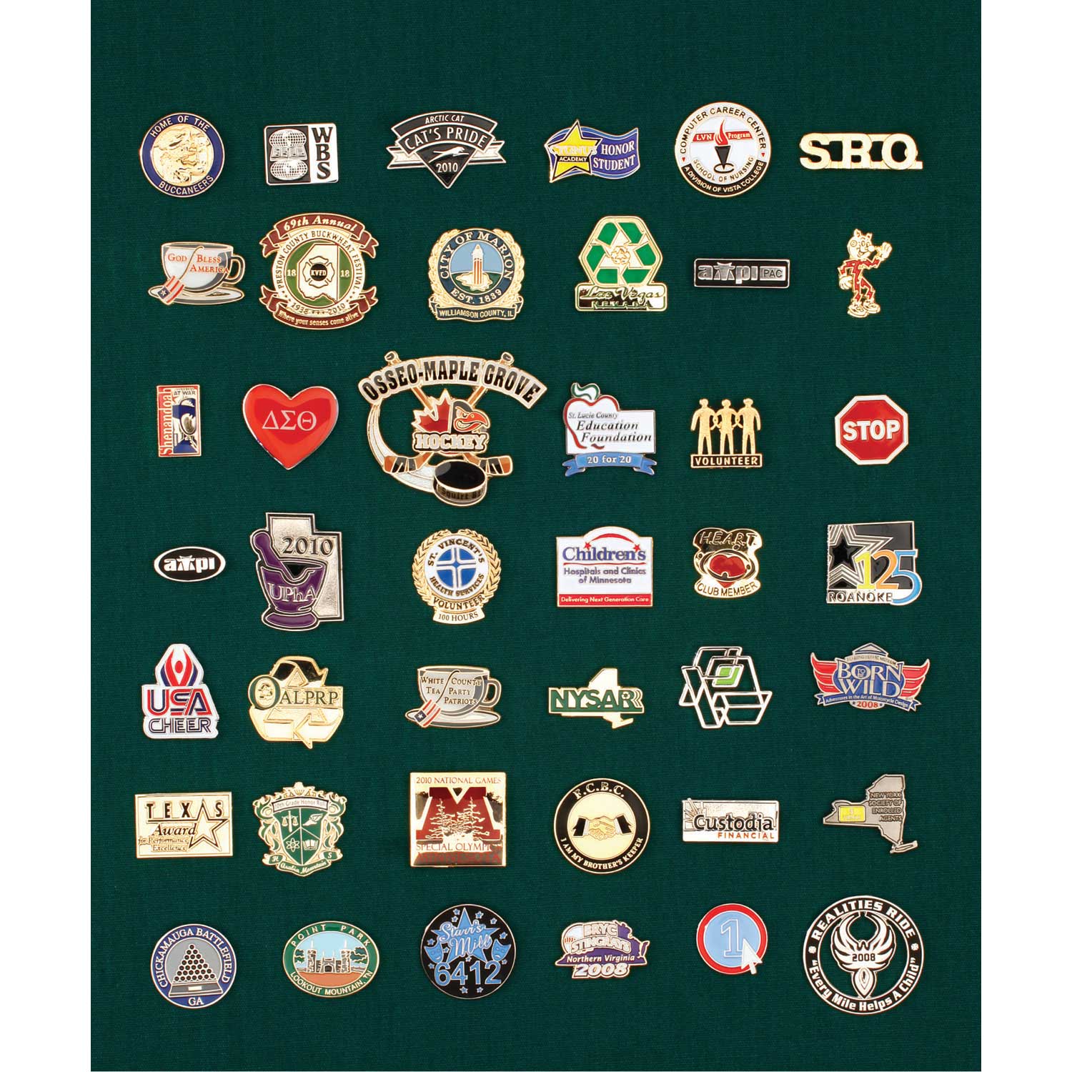 personalized lapel pins