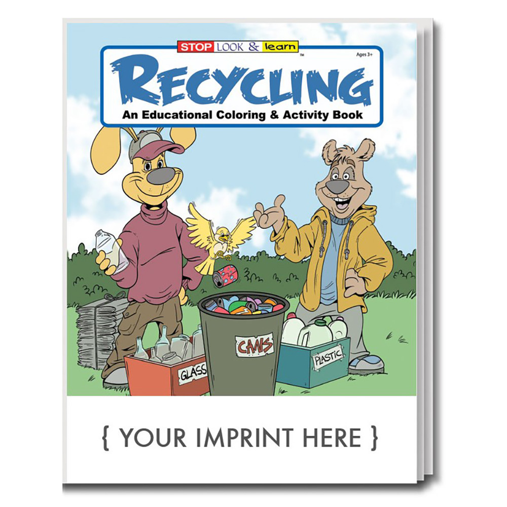 Recycling Custom Activity Book for Kids