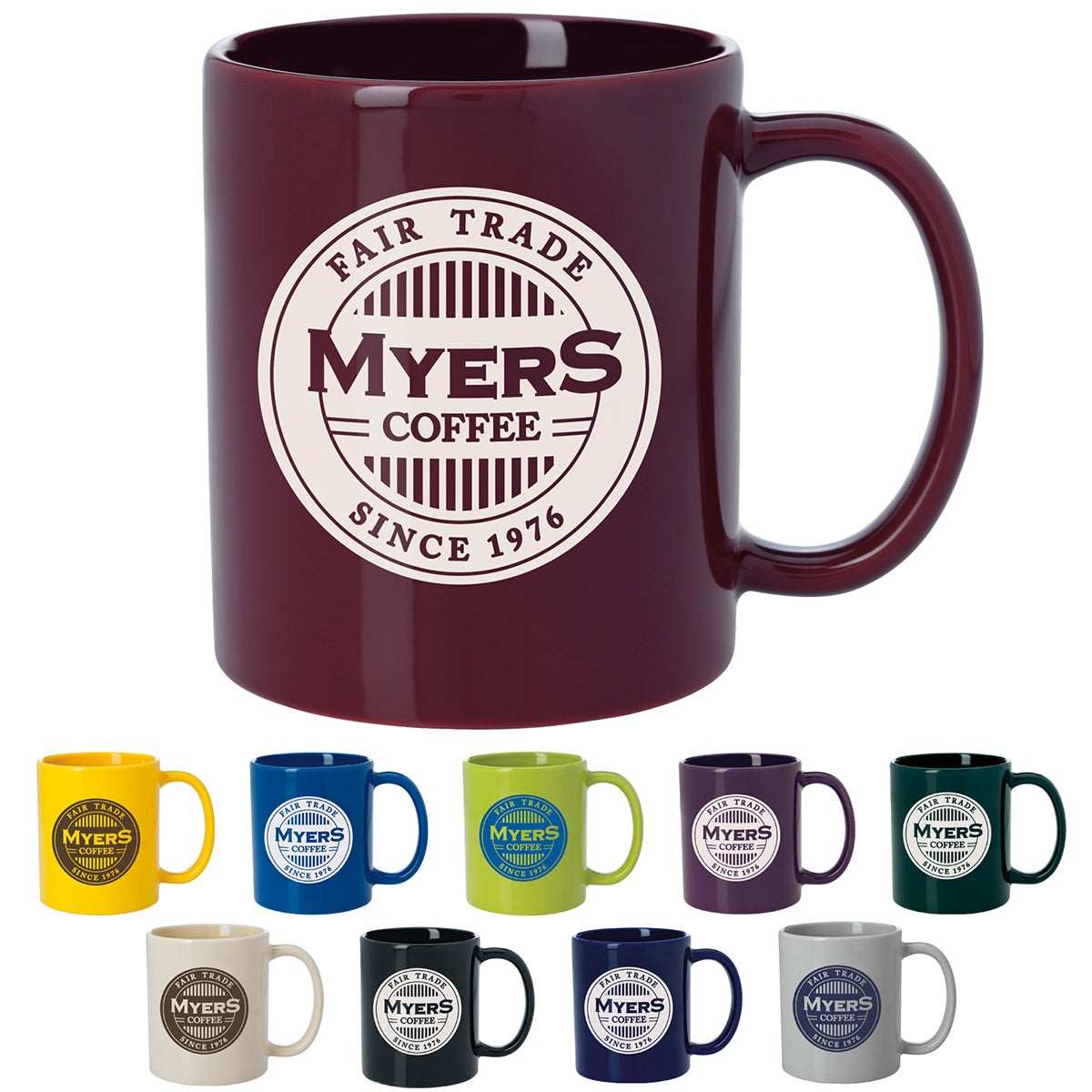 branded ceramic coffee mug special 11oz