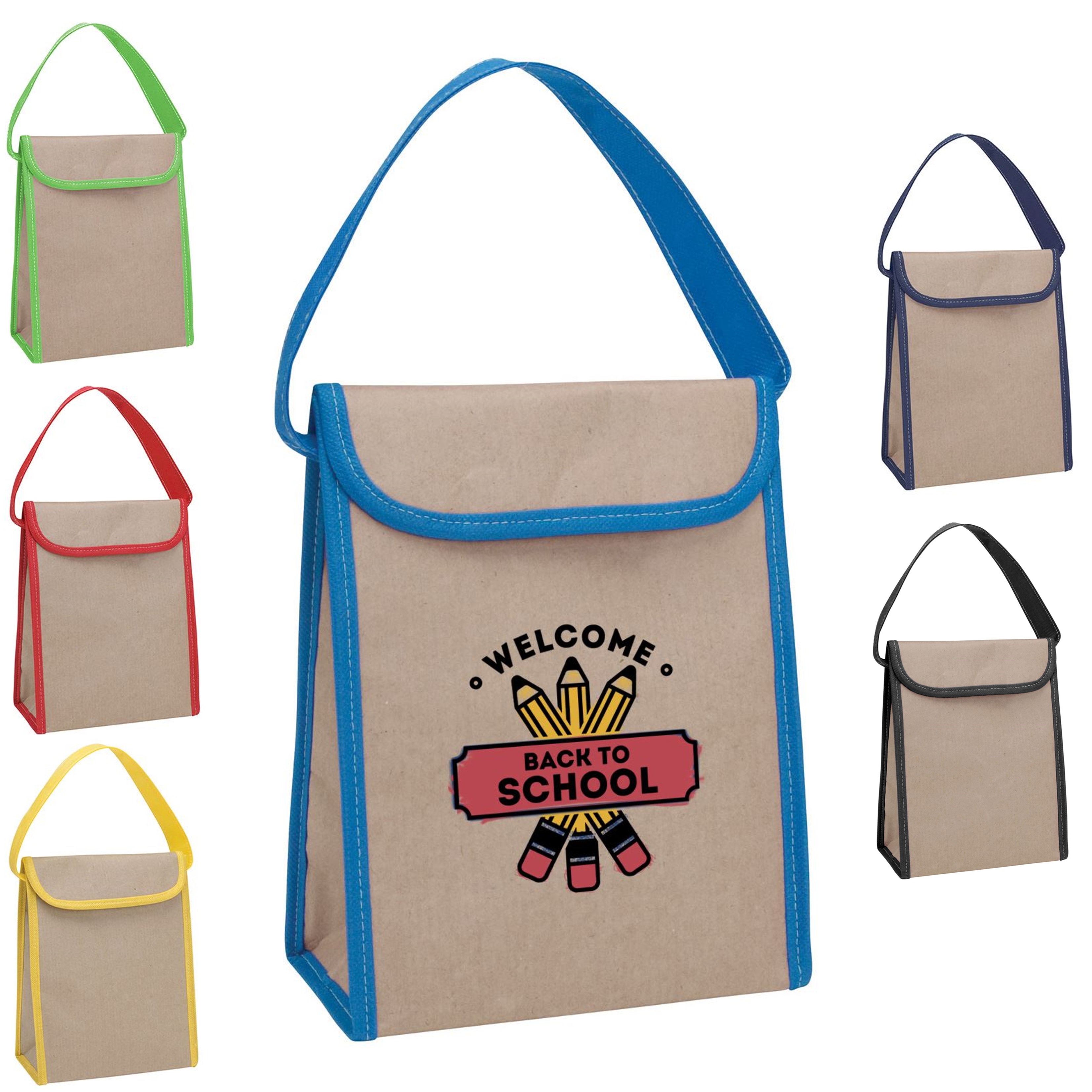 Insulated Lunch Bags | Kraft Paper | Recyclable