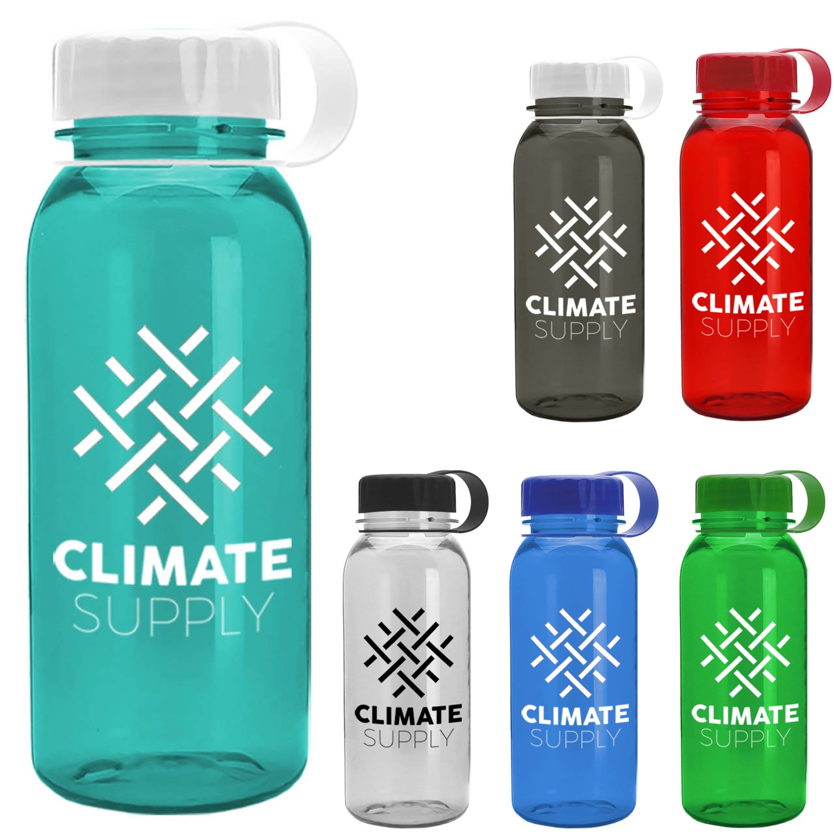 Crest Carabiner Matte Water Bottle - 22 oz. - 24 hr