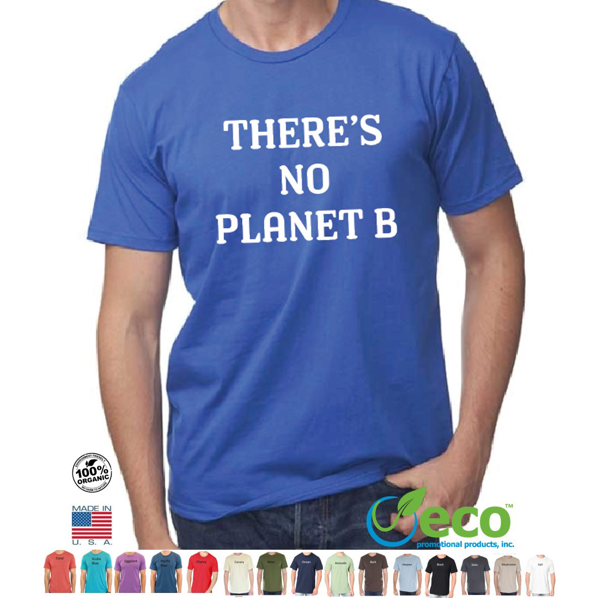 popular sustainable organic cotton eco t-shirt
