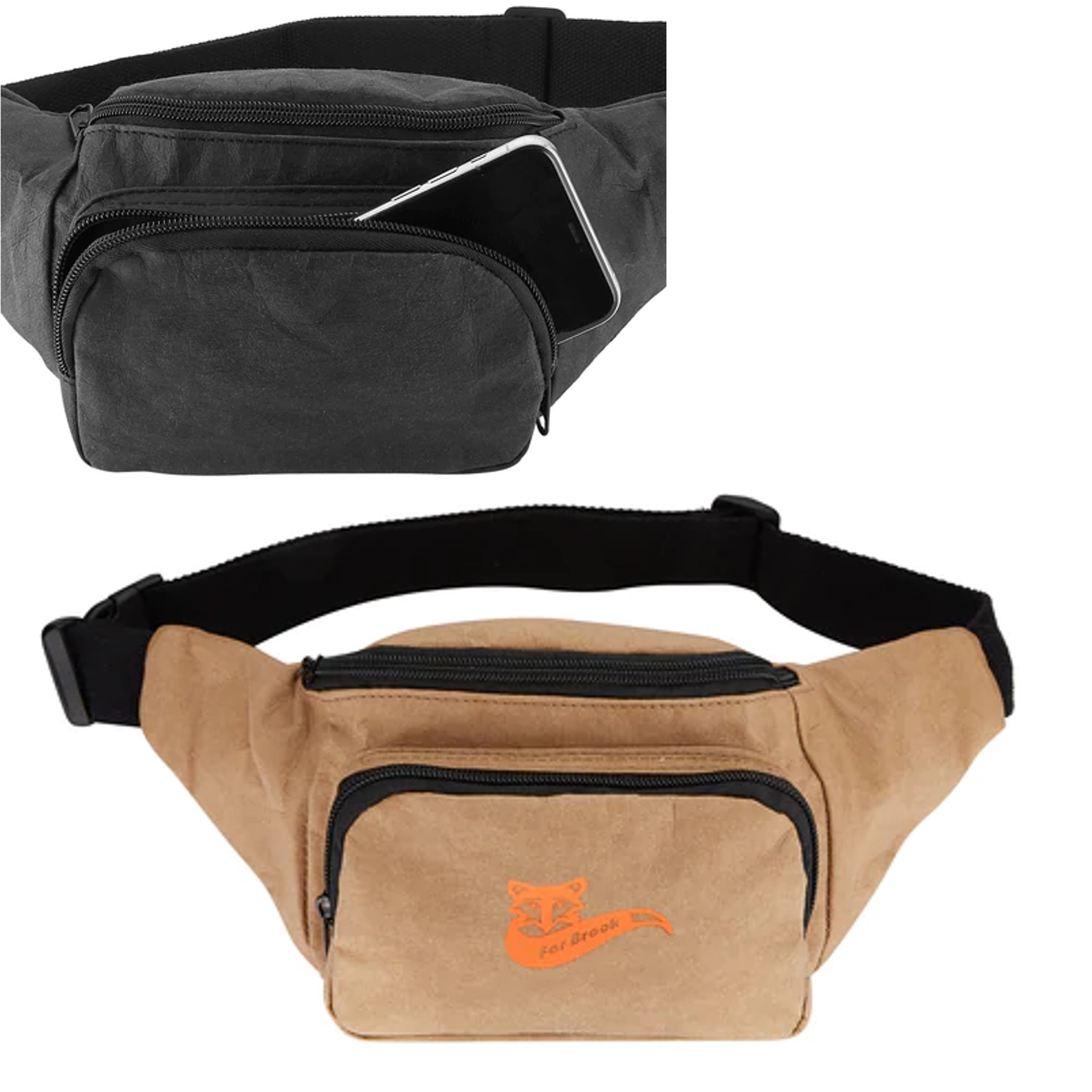 Bio Paper Washable Fanny Pack 