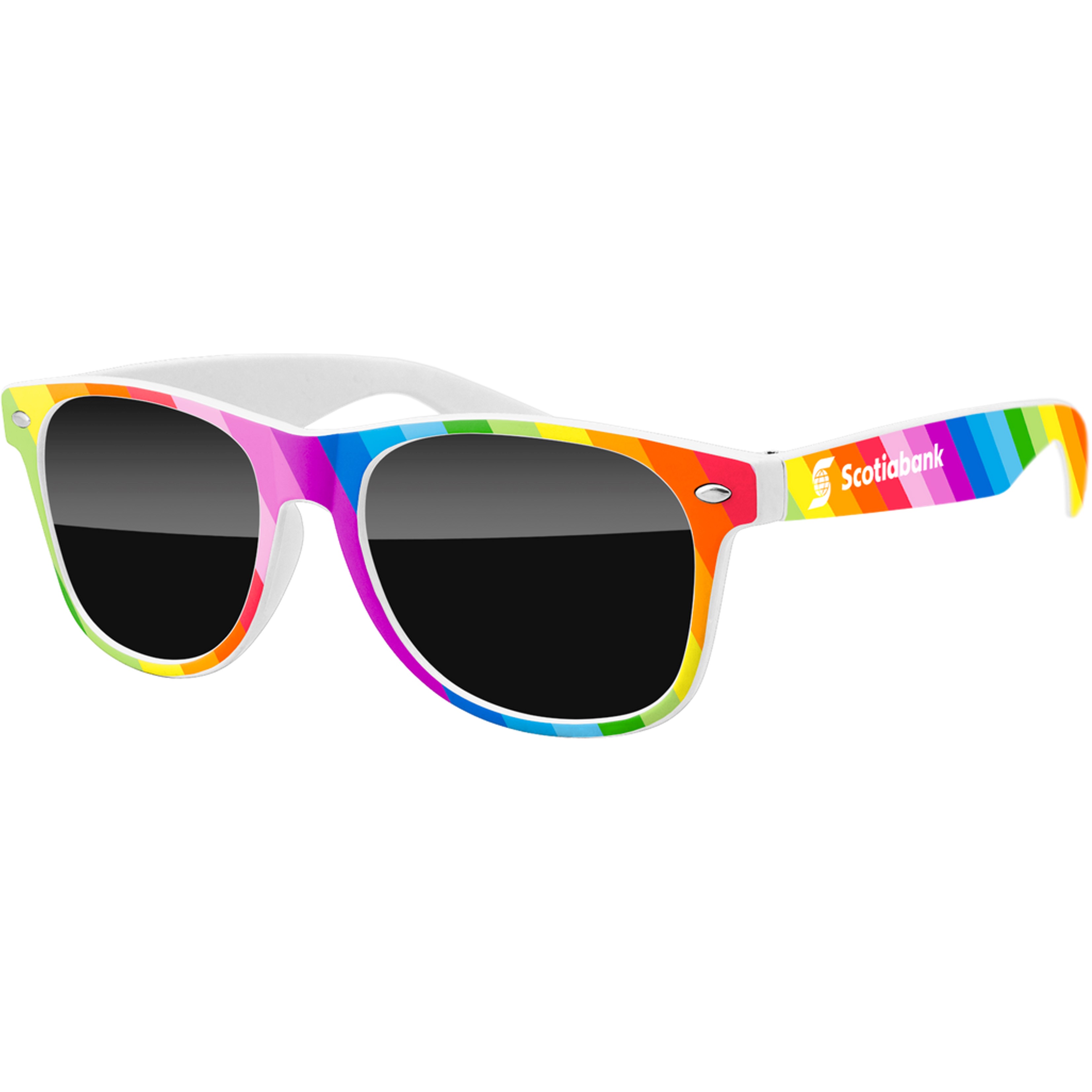 Rainbow Pride Promotional Sunglasses | Recycled | Adults