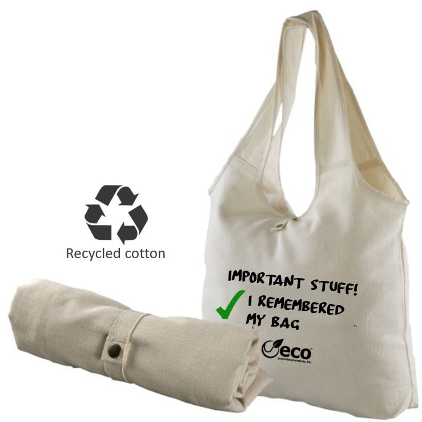 Natural Enviro Sack Bag | Cotton | 15x18x4
