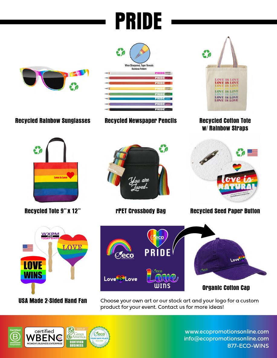 Pride Eco Promotional Products