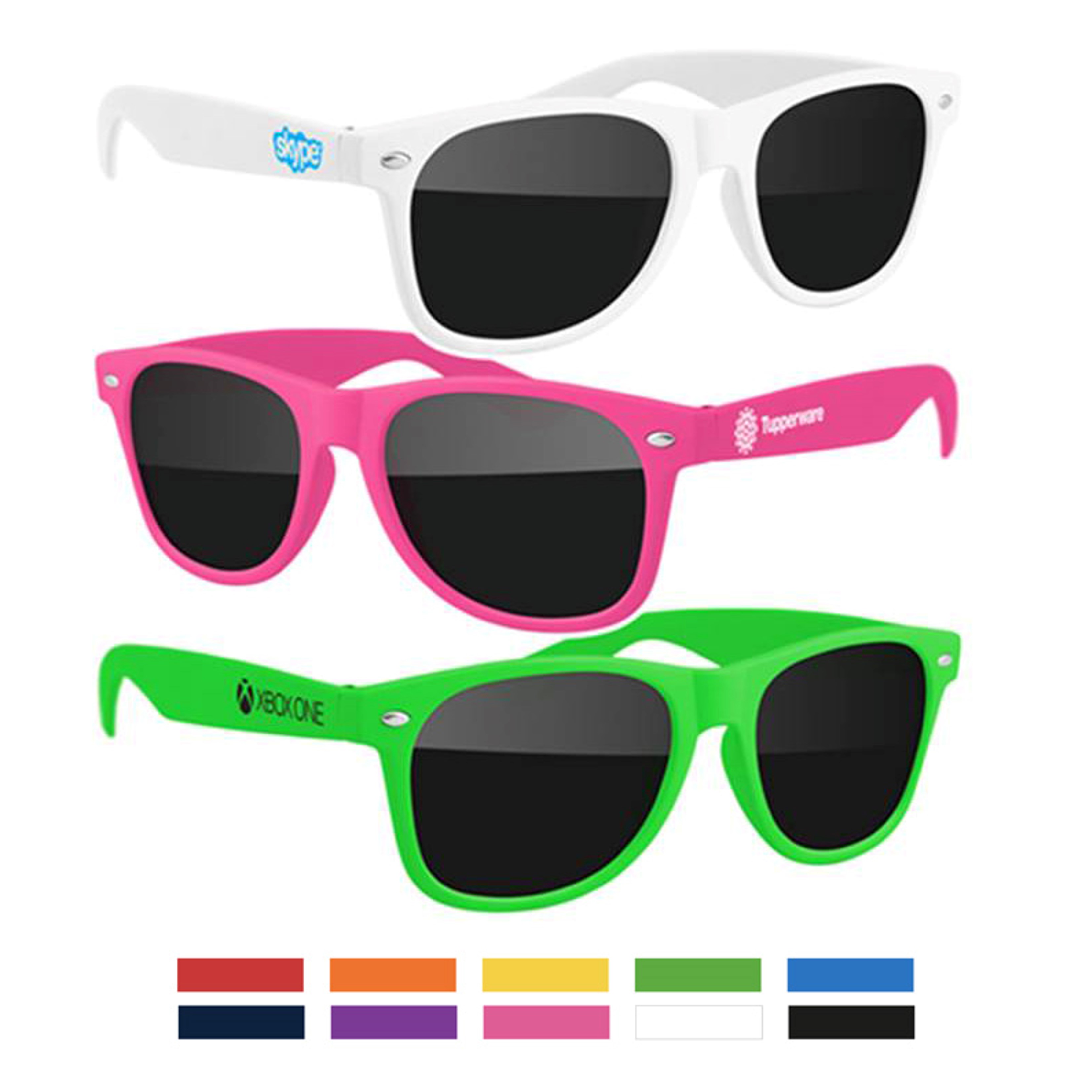 Promotional Sunglasses| Recycled | Kids - One Arm Imprint