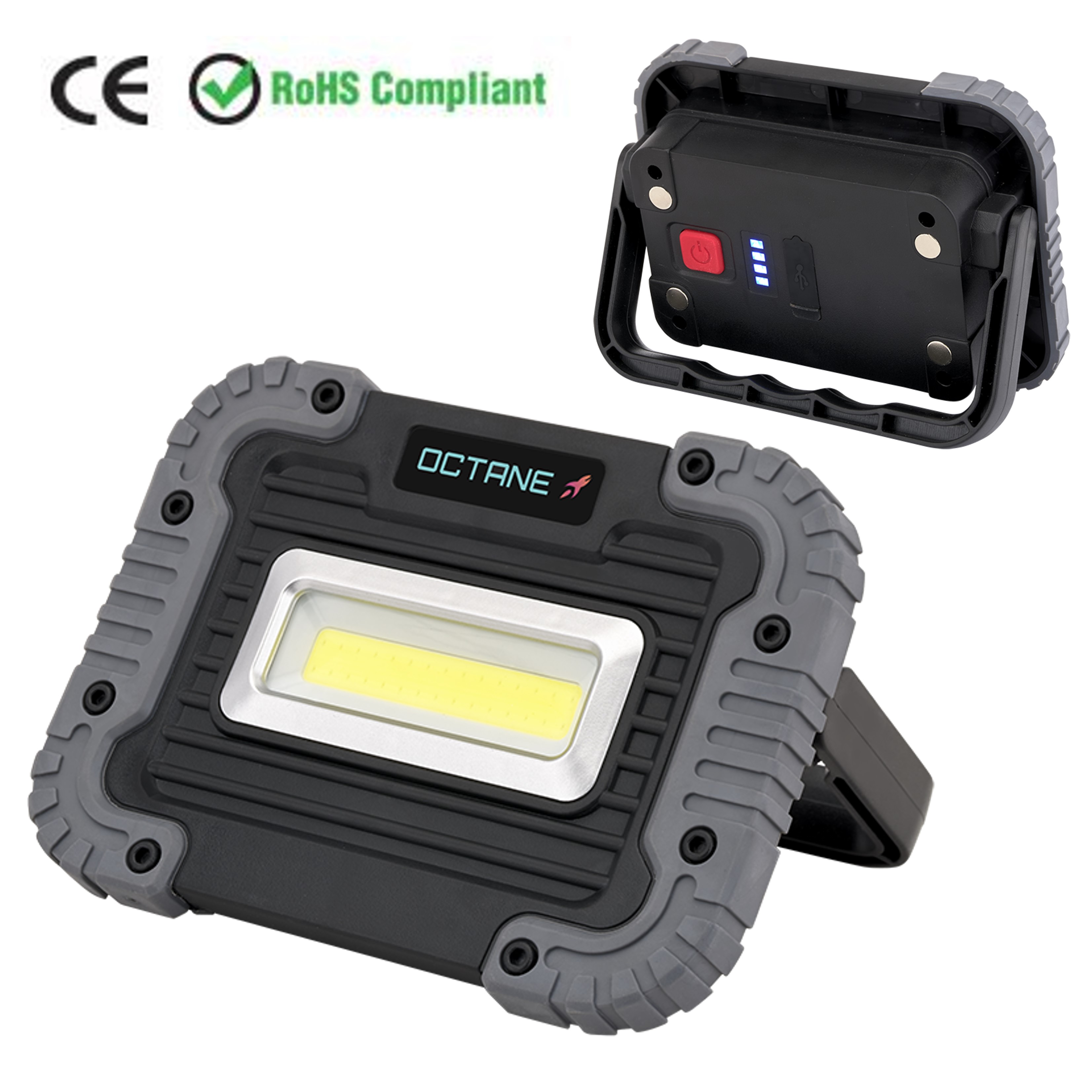 Rechargeable Worklight & Power Bank | RoHS Compliant