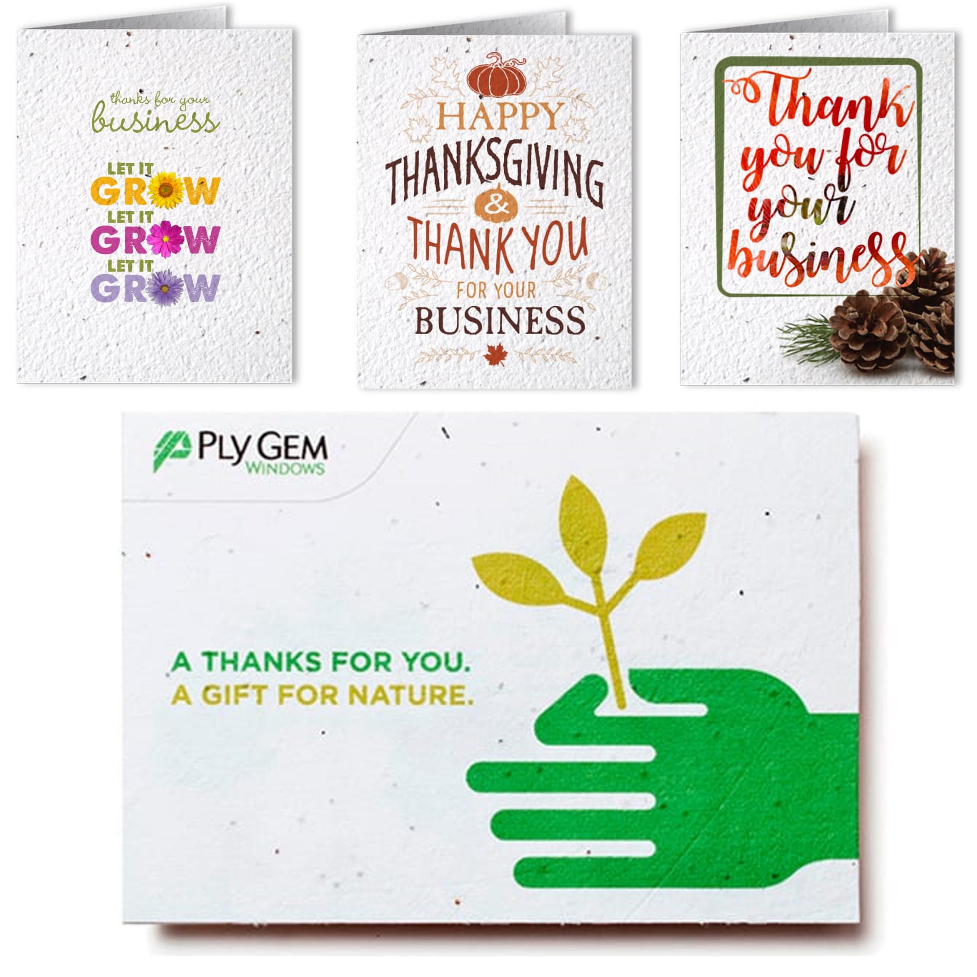 USA Made Plantable Thank You Card