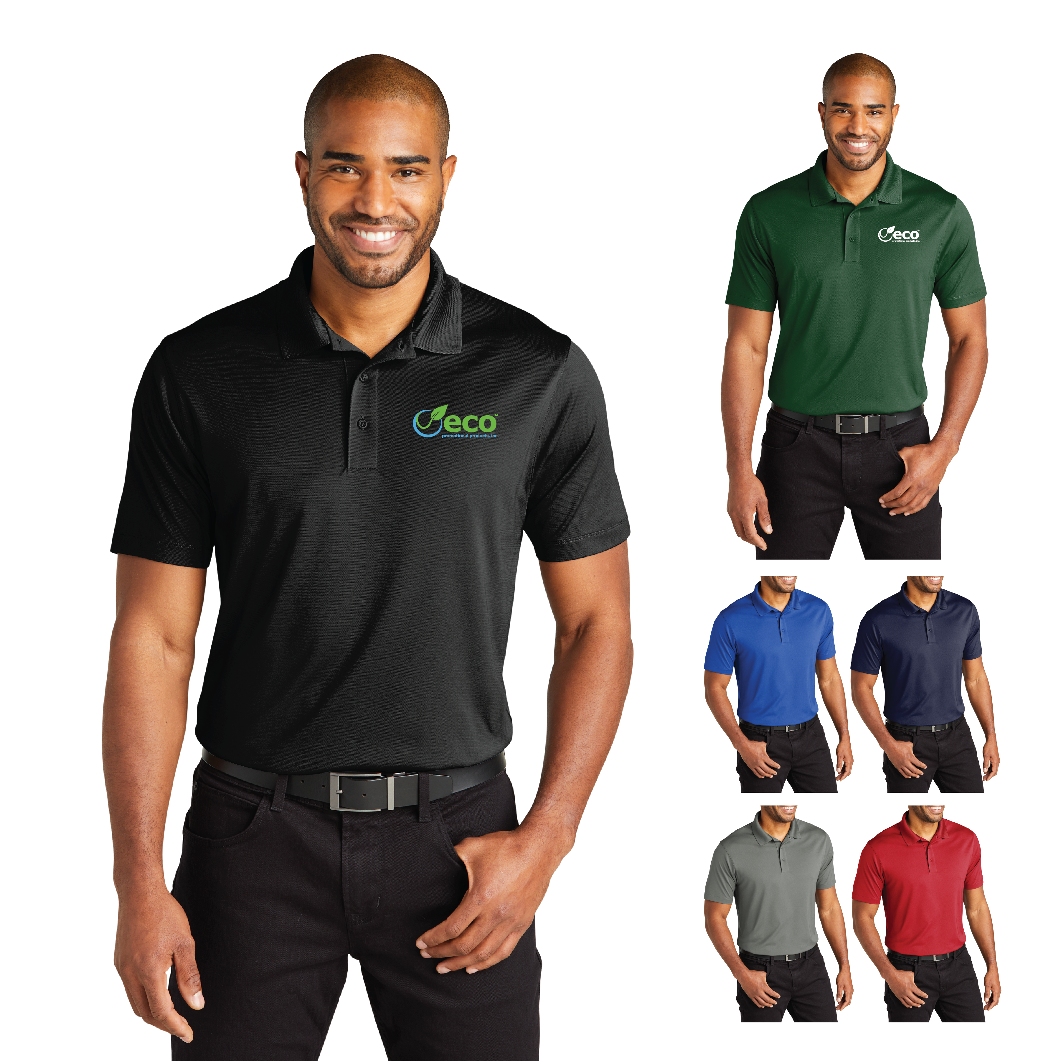 Unisex Recycled Carbon Free Performance Polo 3.8 oz