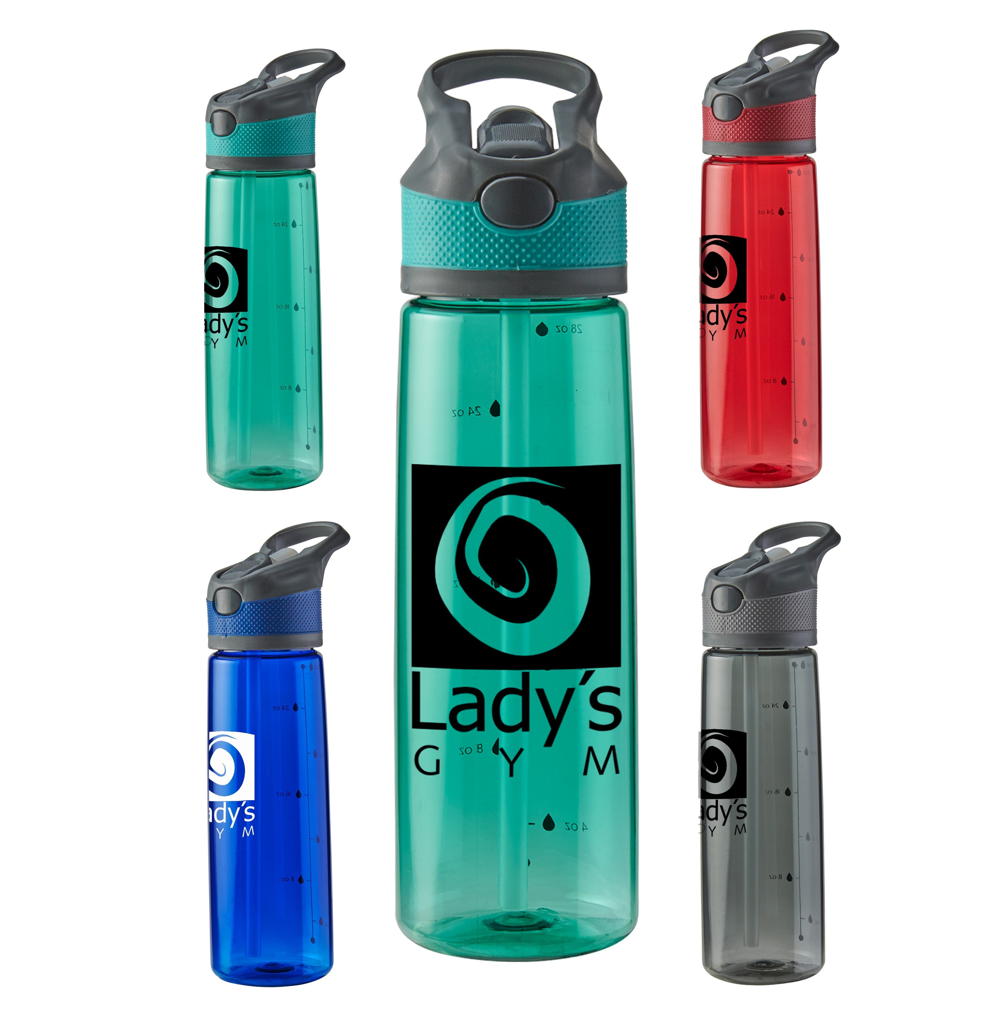 Activity Bottle with Flip Top Straw | 28 oz.