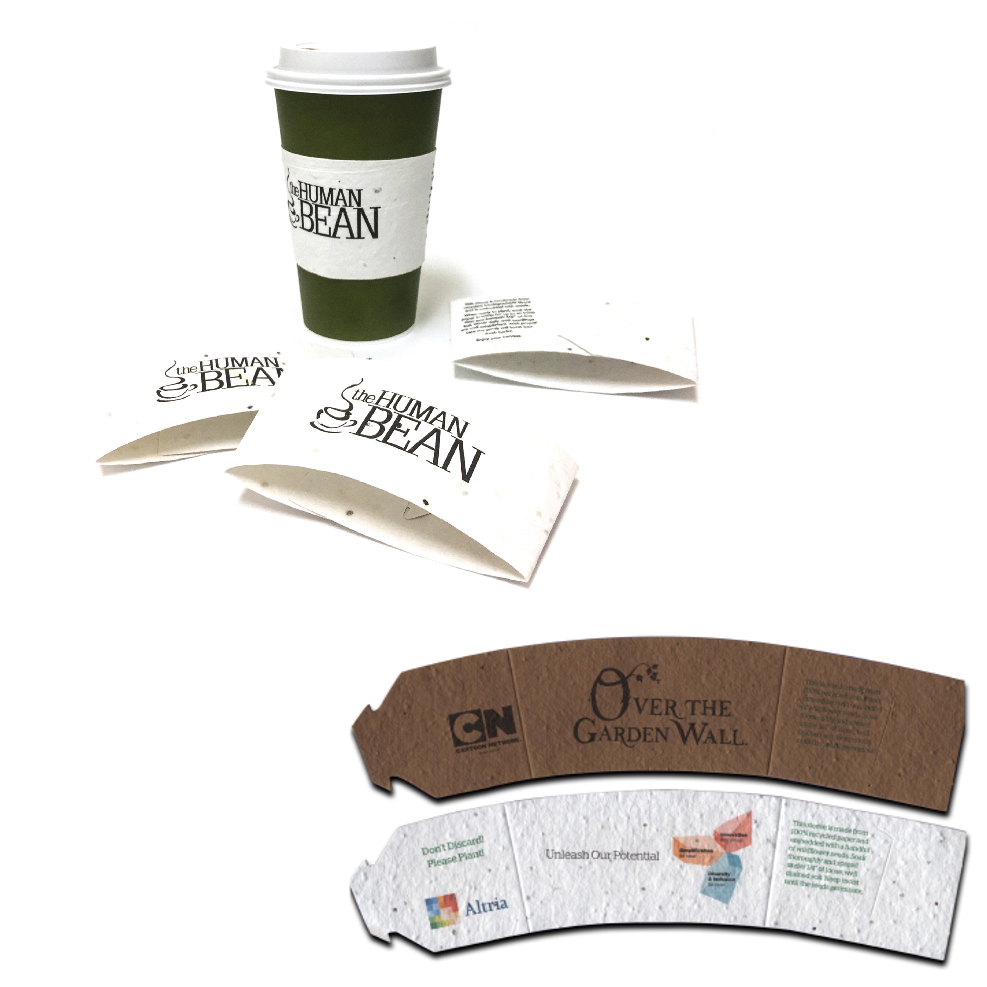 Seeded Cup Sleeve | Recycled | USA Made | Biodegradable