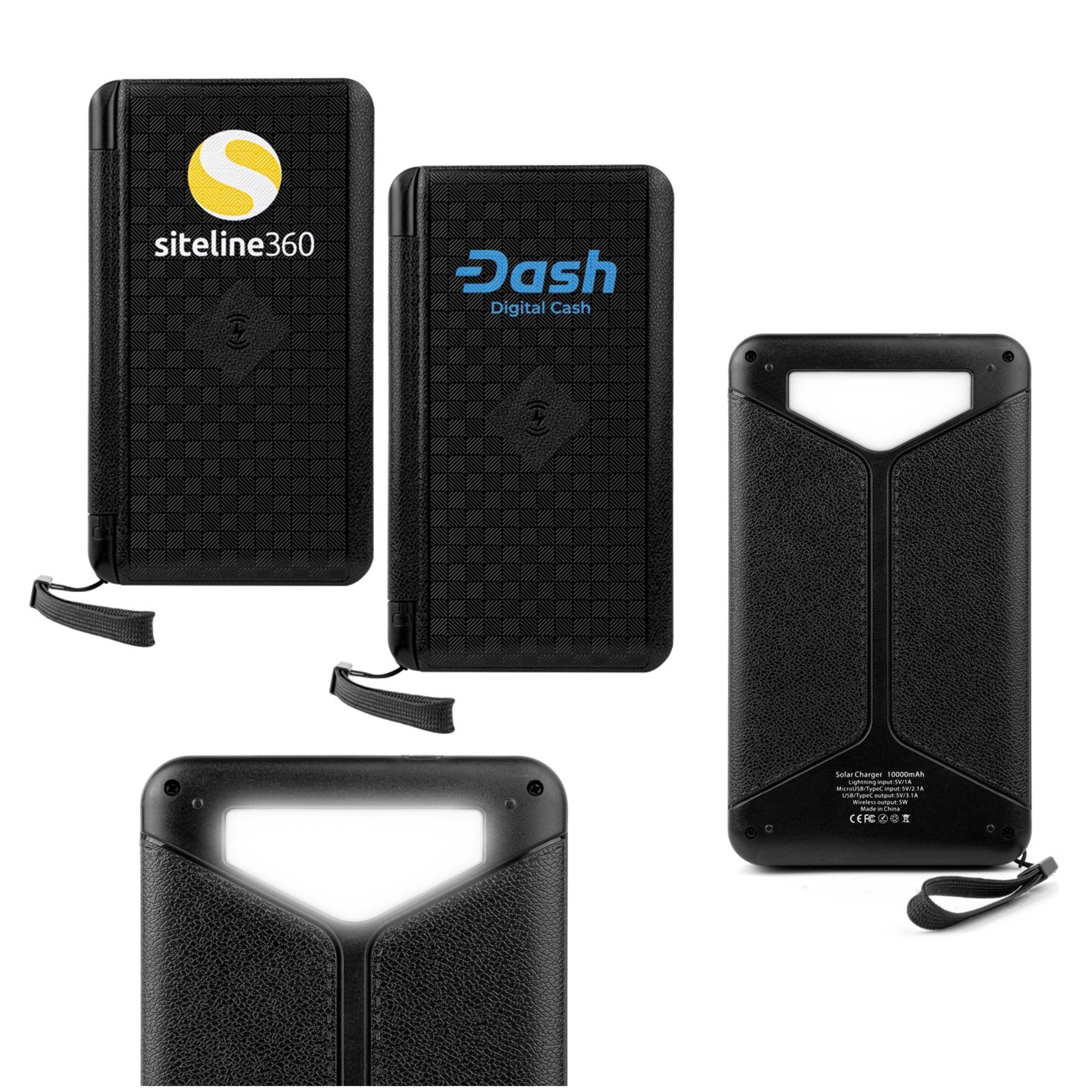 Solar Power Bank | Wireless | 10,000 mAh  