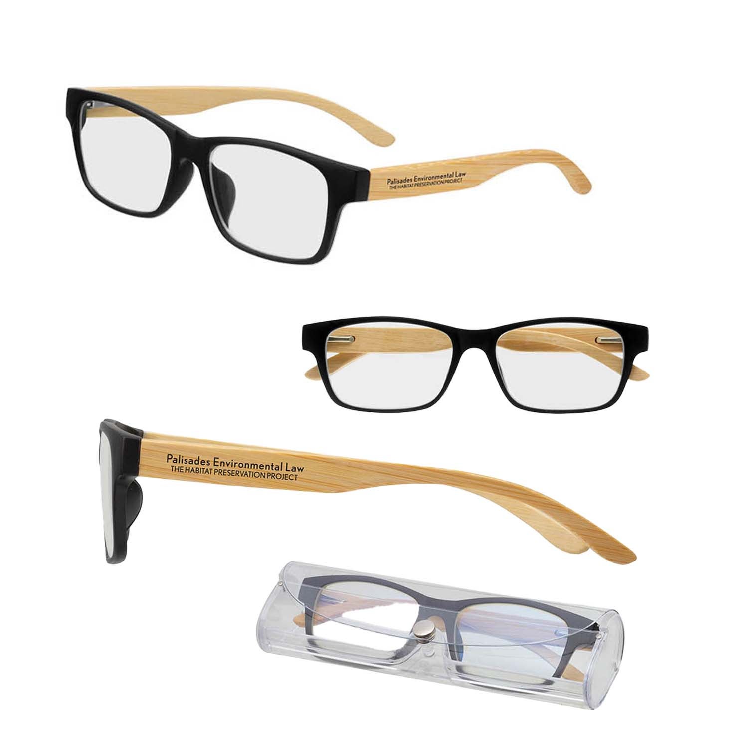 Bamboo Blue Light Blocking Glasses | Reusable