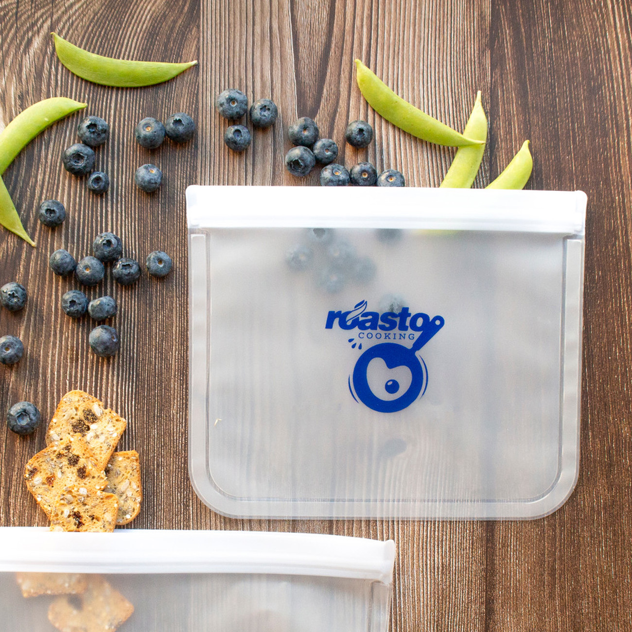 Reusable Zippered Food Storage Bag | 9x7