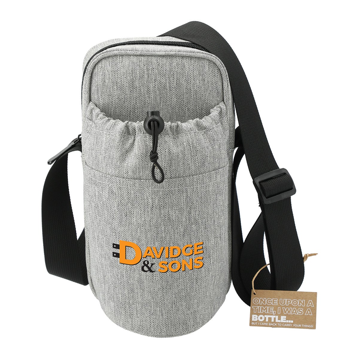 RPET Bottle Sling with Accessory Pouch