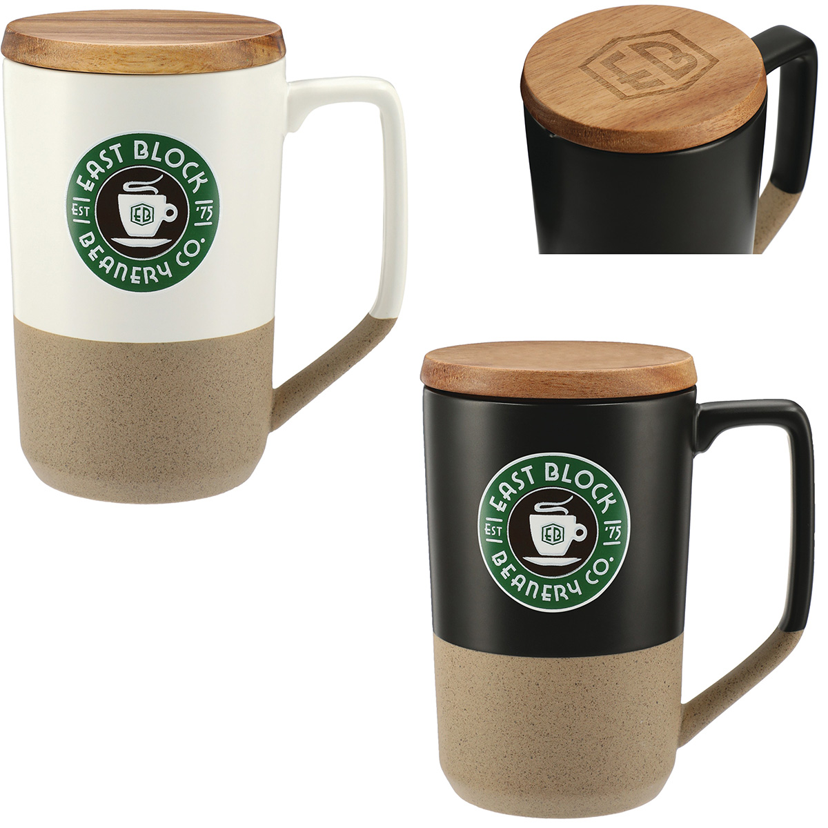 Tea & Coffee Mug with Lid  | 16 oz