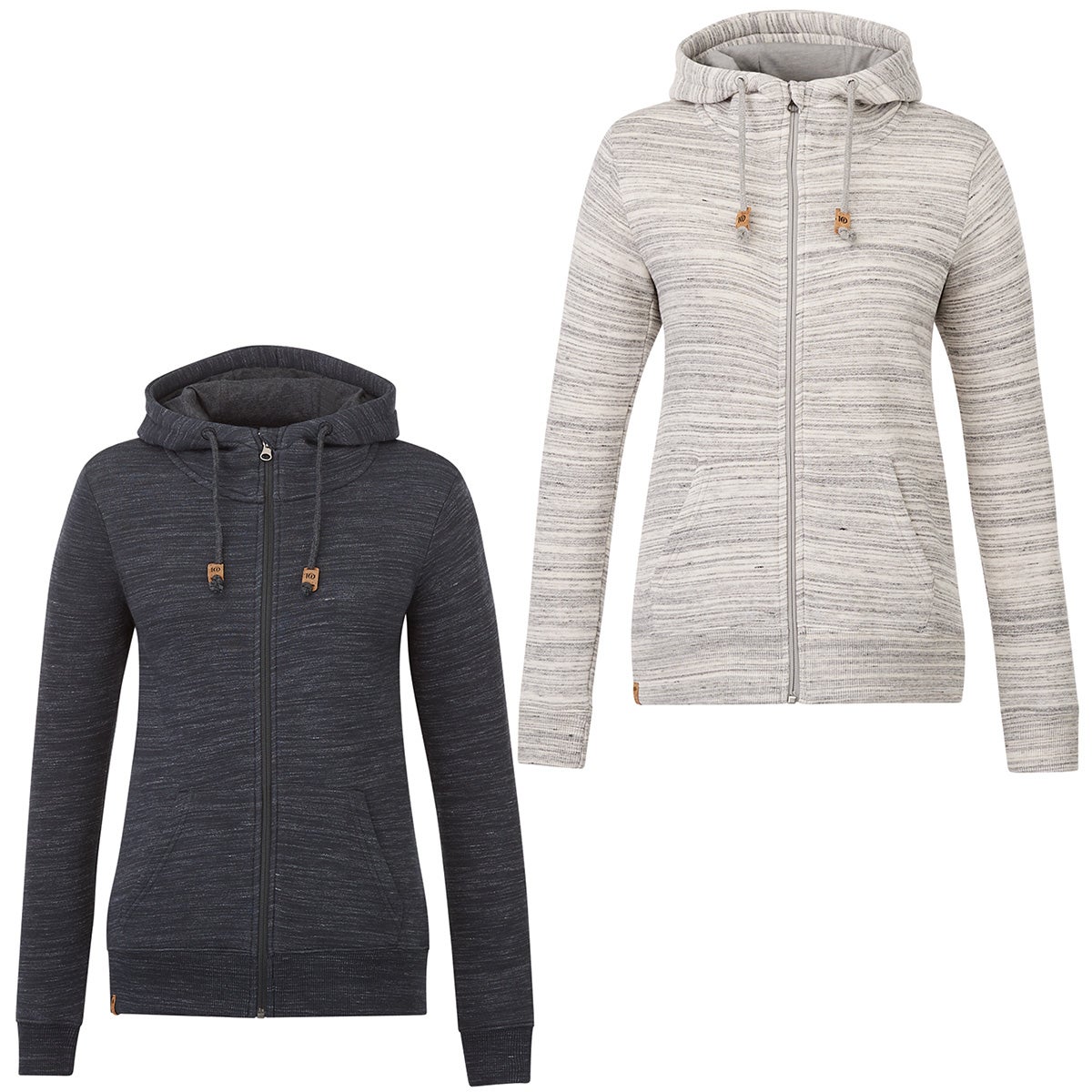 Women's Organic Cotton Eco Full Zip Hoodie | Recycled