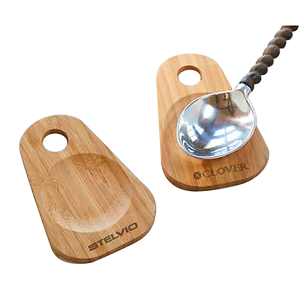 Engraved Bamboo Spoon Rest
