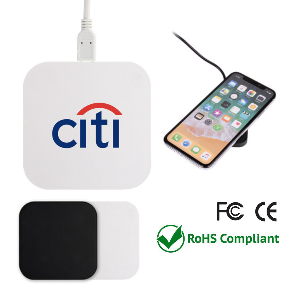 Custom QI Square Wireless Charging Pad