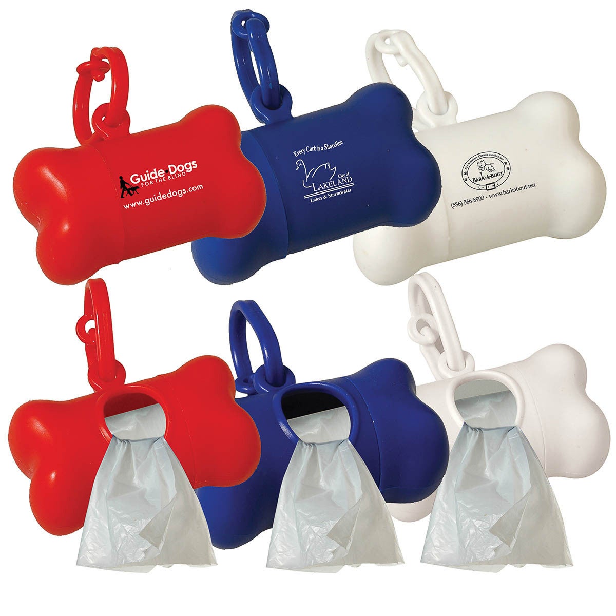 Dog Bone Dog Bag Dispenser | Reusable