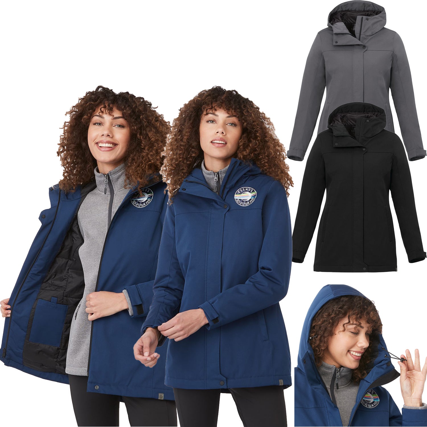 Women's Custom Eco Insulated Jacket | Recycled | Eco Promotional Products