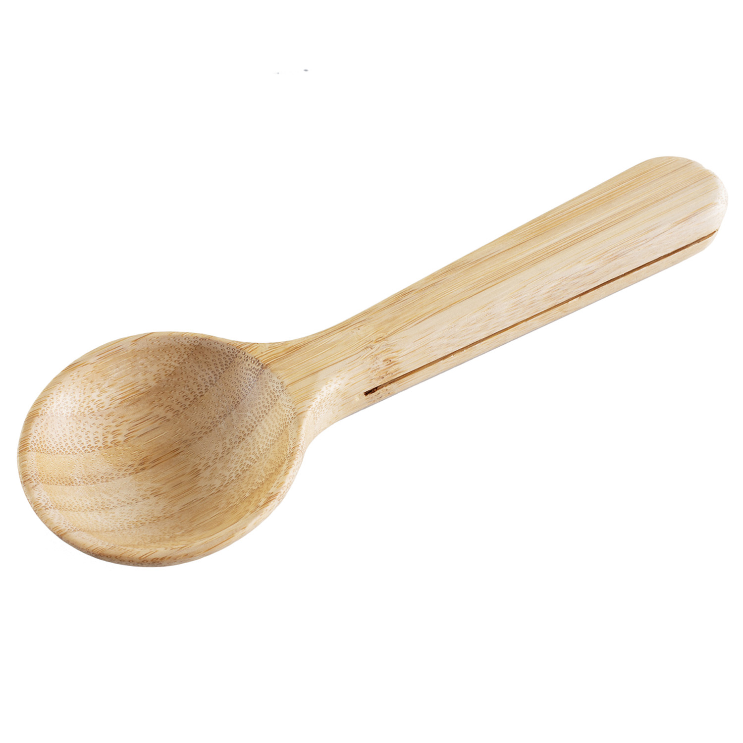Bamboo Coffee Scoop with Bag Clip 