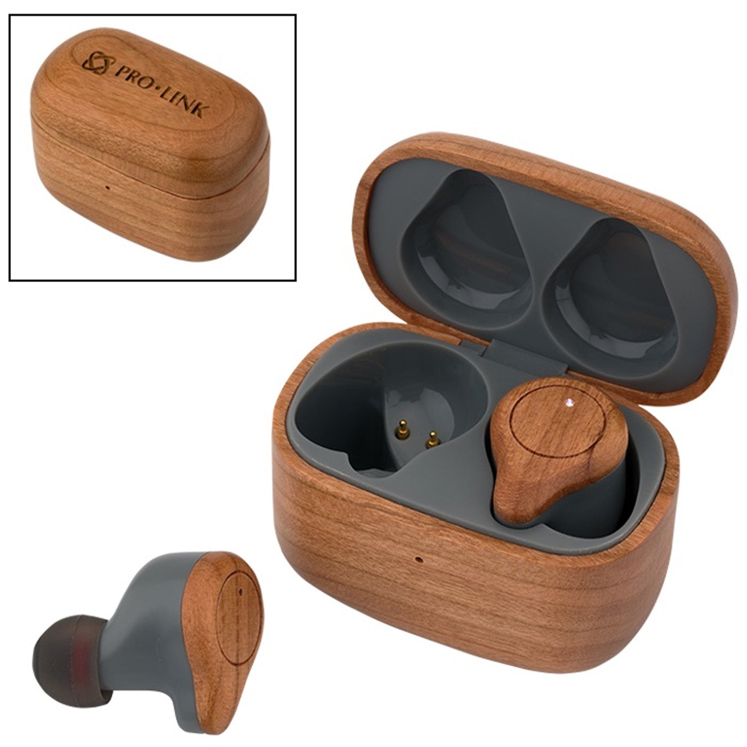 FSC True Wireless Earbuds in Charging Case