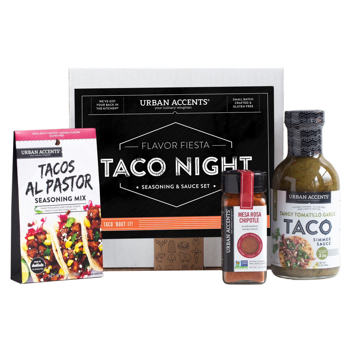 Family Taco Night Gift Set with Custom Tote | Reusable