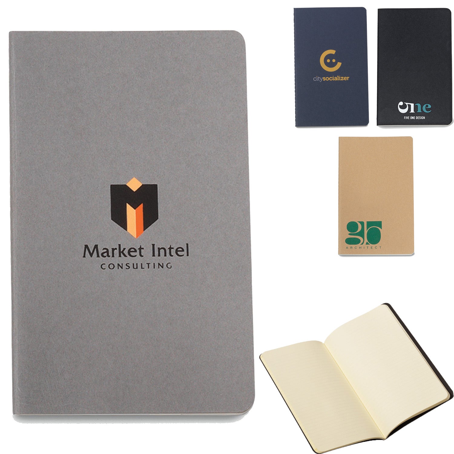 Ruled Moleskine® Cahier Notebook  | 5x8