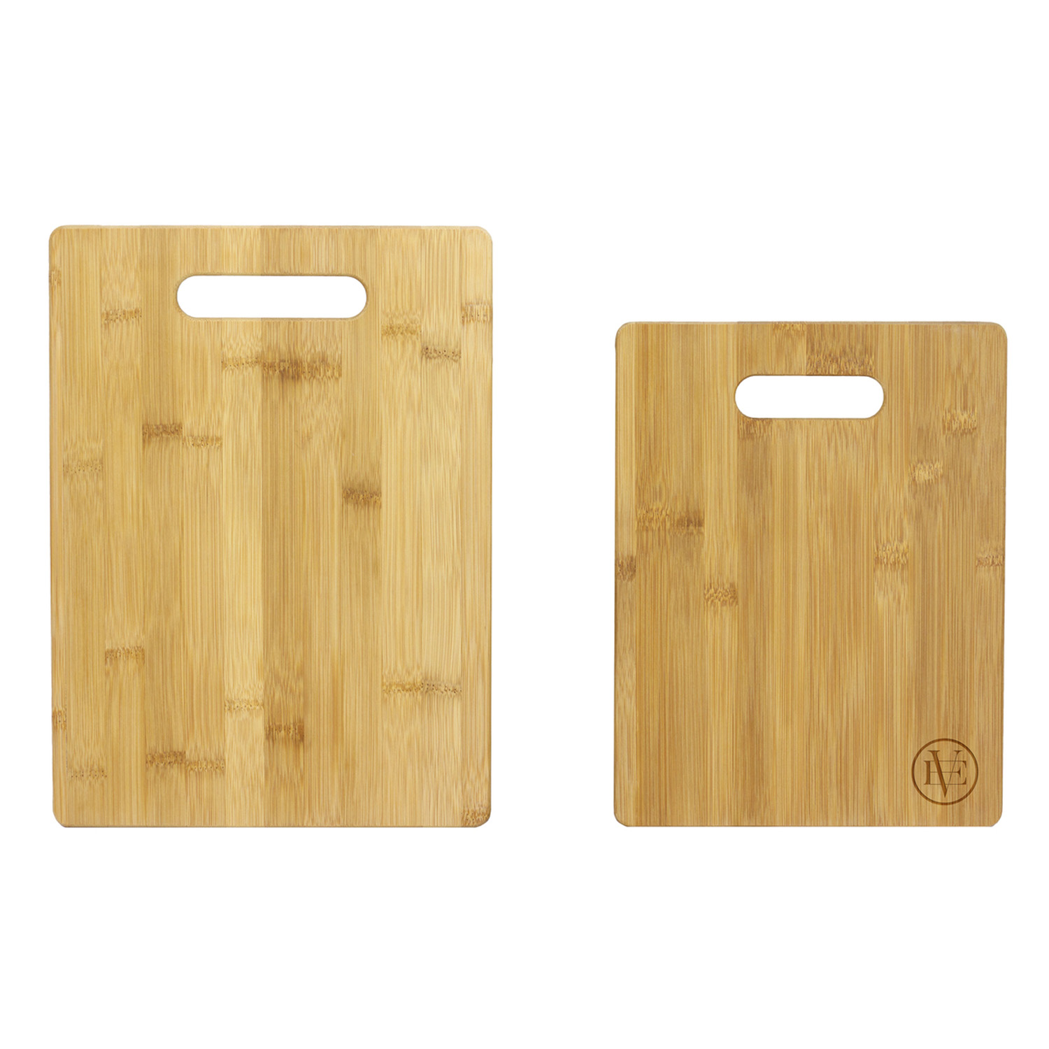 Two Piece Bamboo Cutting Board Set | 9x13 & 8x11