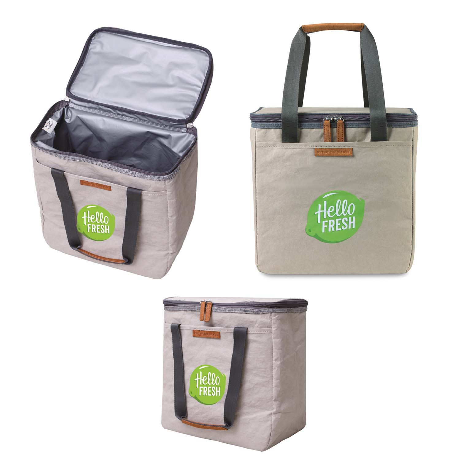 FSC Out of the Woods® Insulated Picnic Cooler Bag | 13x13x8