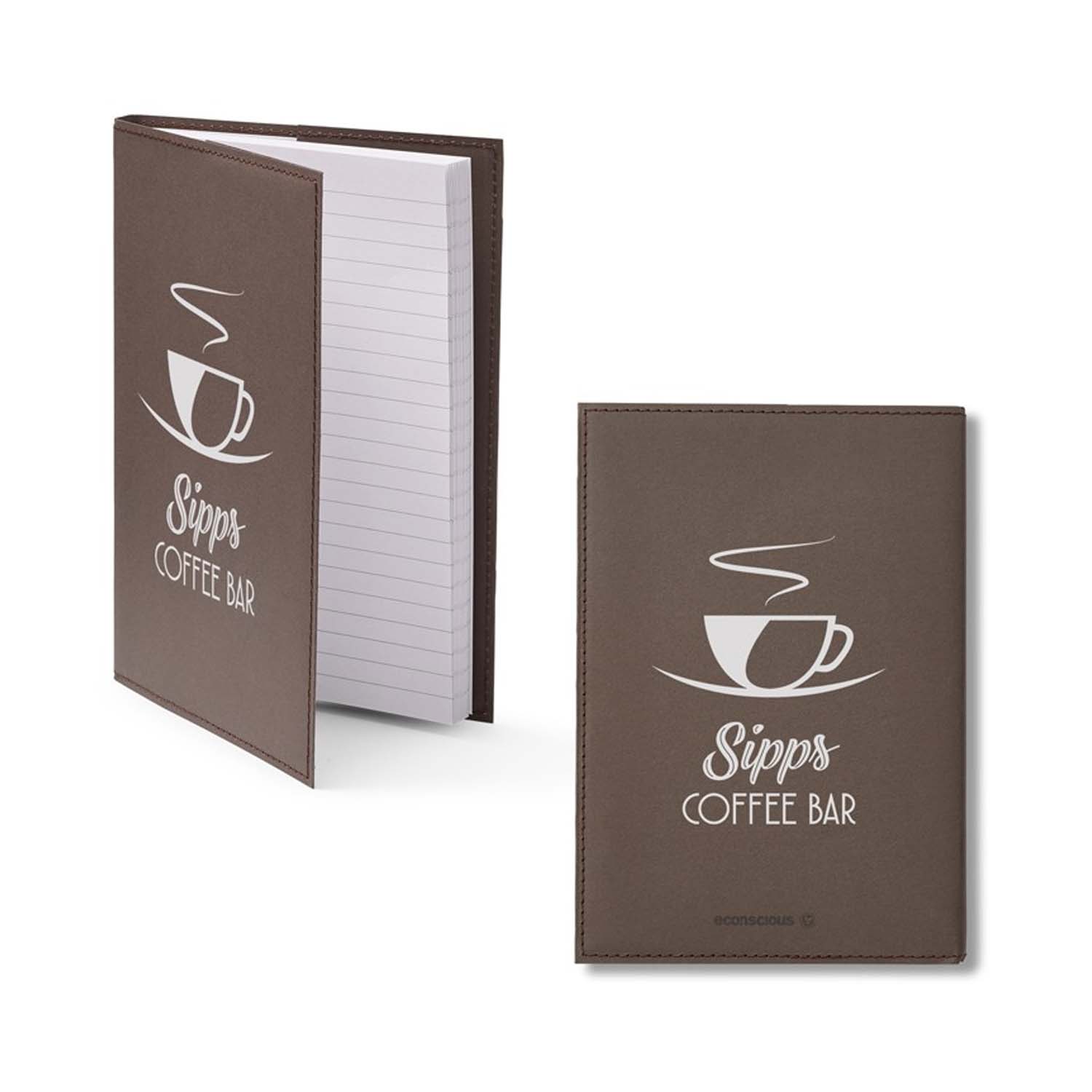 Recycled Coffee Refillable Journal | 6x8 
