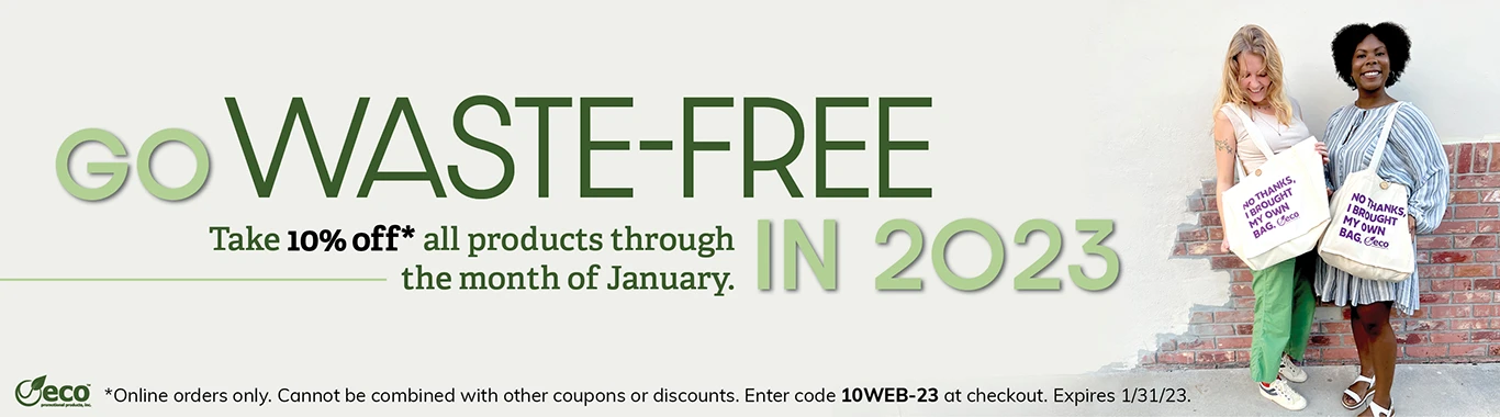 Go Waste-Free in 2023 10% Off January