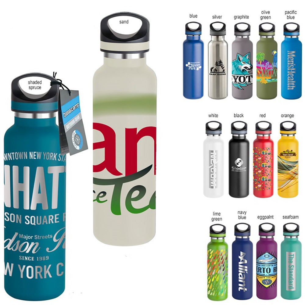 Basecamp Water Bottle & Tumbler Gift Set | 20 oz