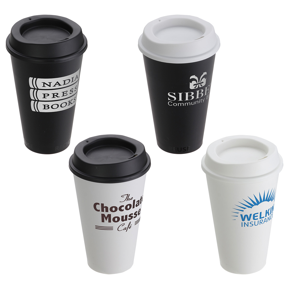 Sustainable Travel Coffee Mug USA Made | Recycled |17 oz