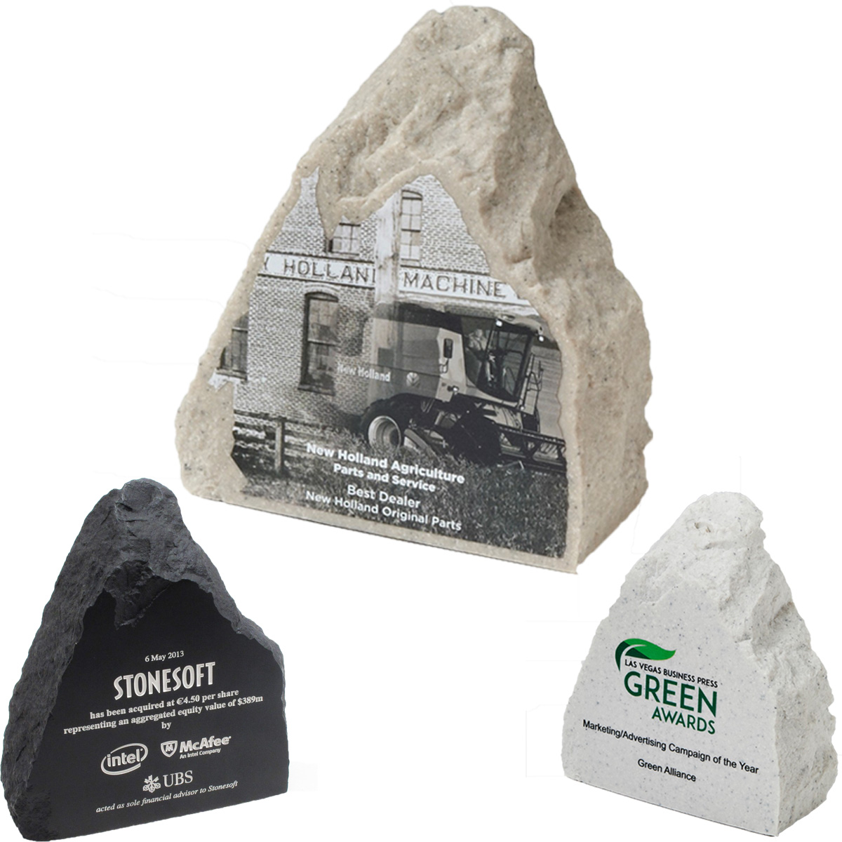 USA Made Sheared Rock Award  | Recycled