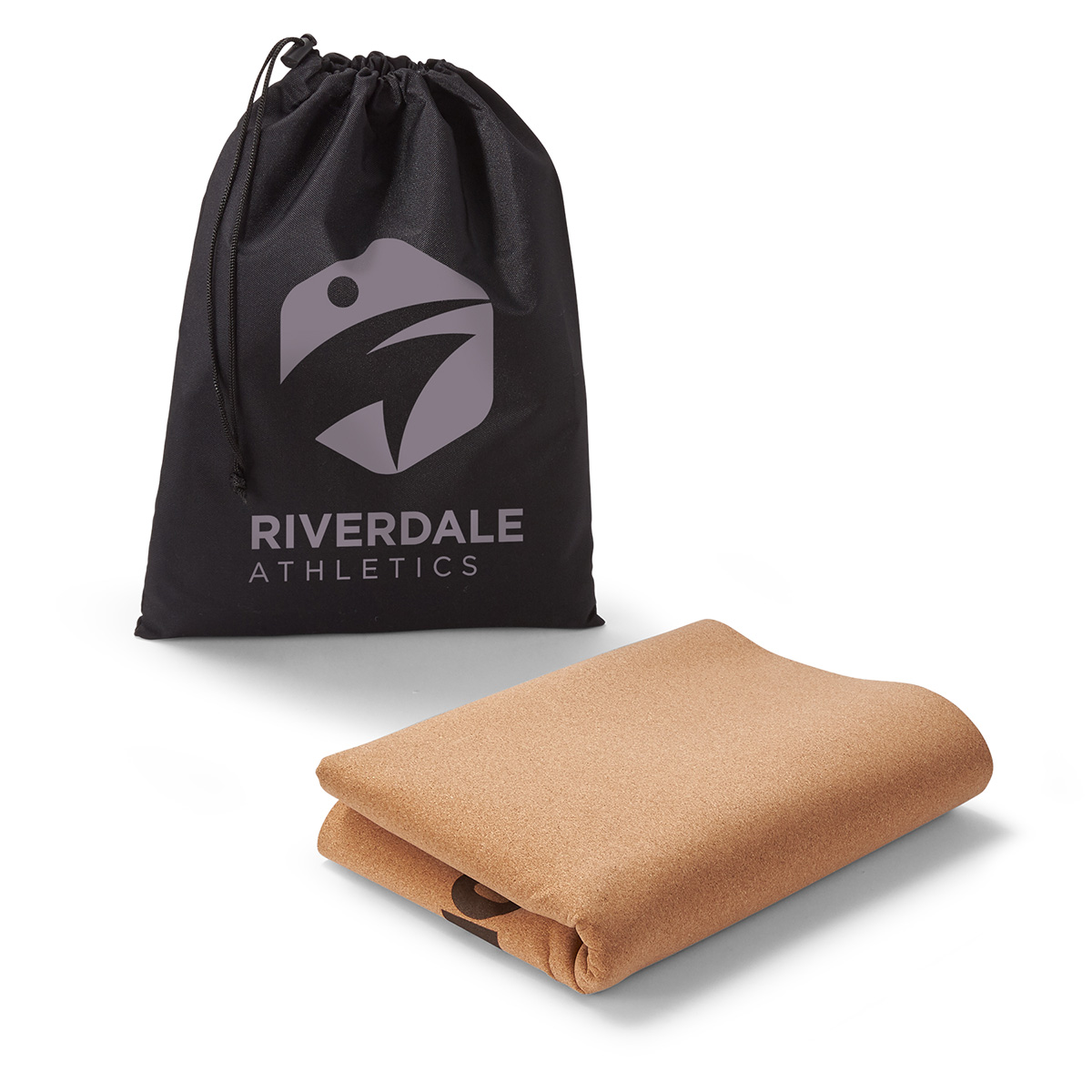 rpet bag and cork yoga mat