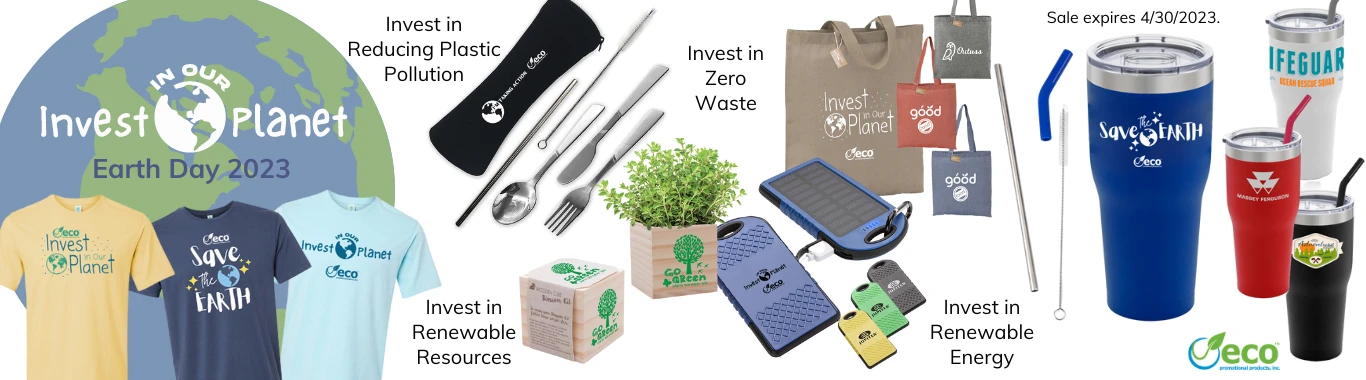 Earth Day Eco Promotional Products Specials 2023