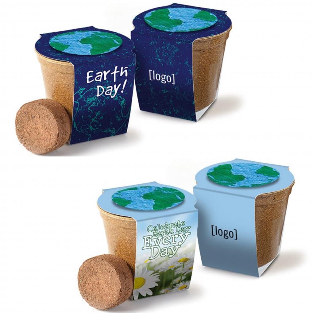 Mini Earth Day Planting Kit USA Made  Biodegradable